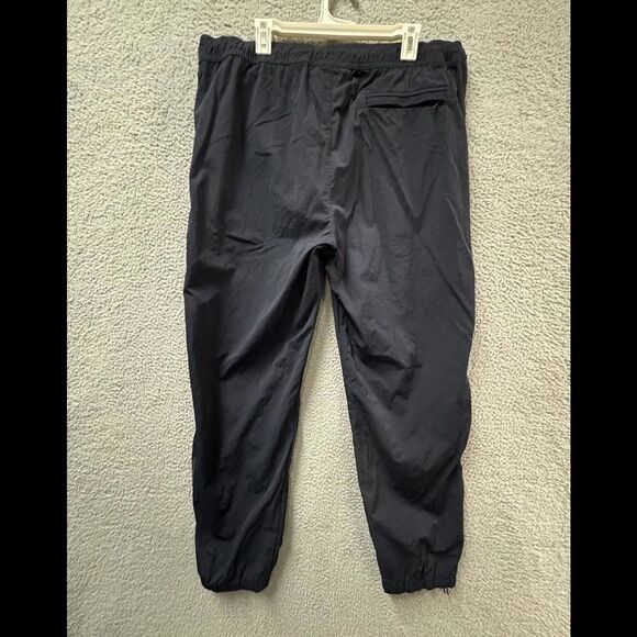 Calvin Klein rain Pants Mens Extra Large XL Navy Blue Nylon Pockets Adjustable - Picture 10 of 12